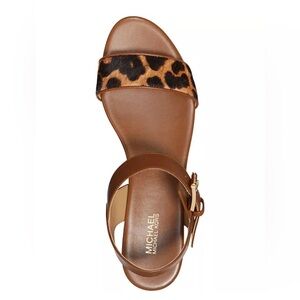 Michael Kors Leopard Print Platform Heel